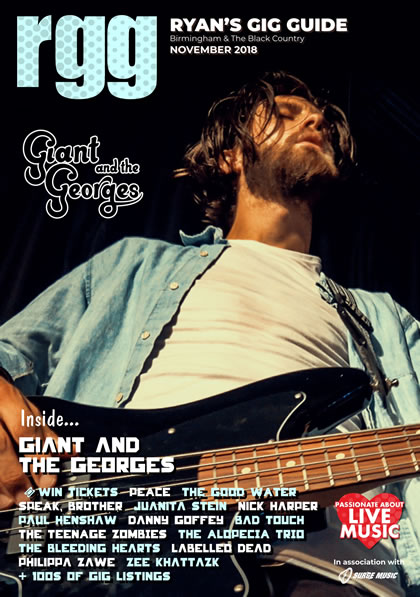 Ryans Gig Guide November issue