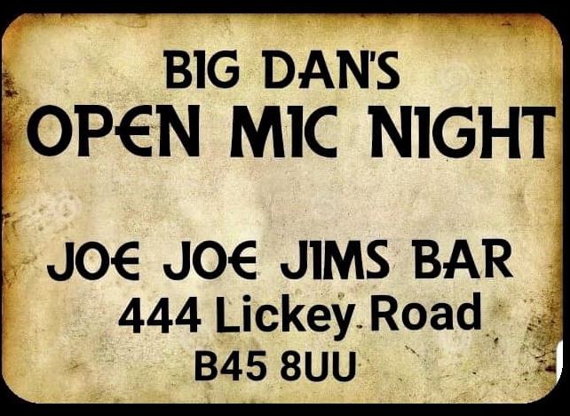 Big Dans Open Mic Night - Free